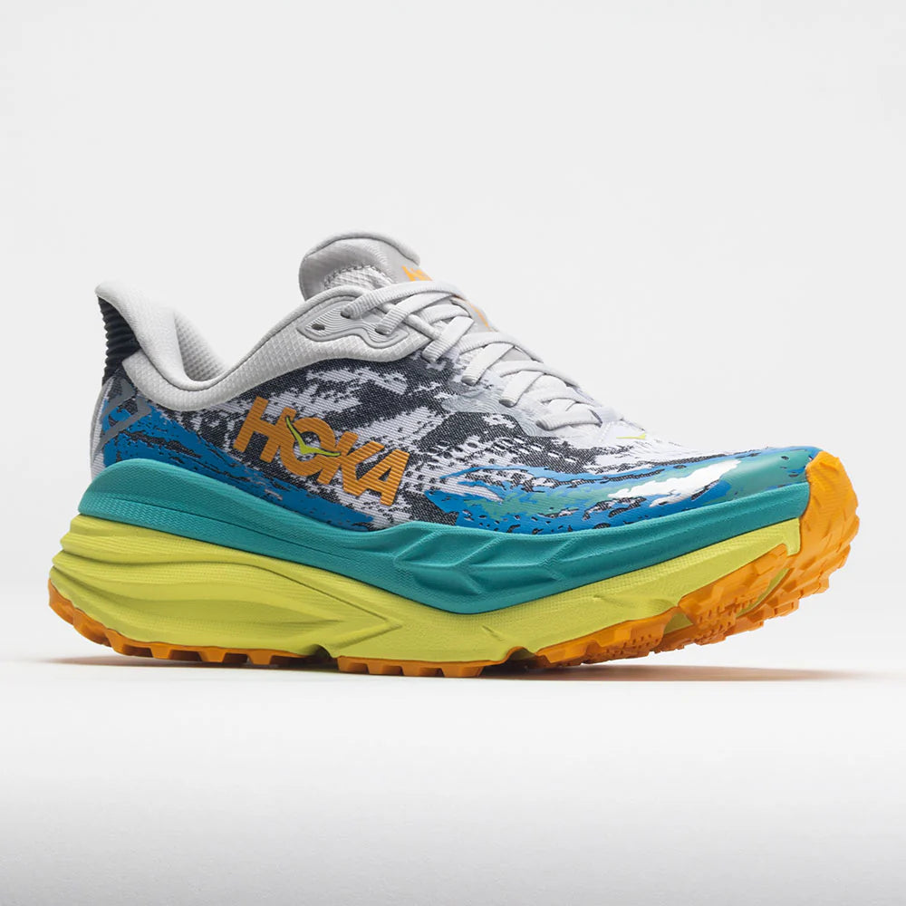 HOKA Stinson 7 Women's White/Evening Primrose