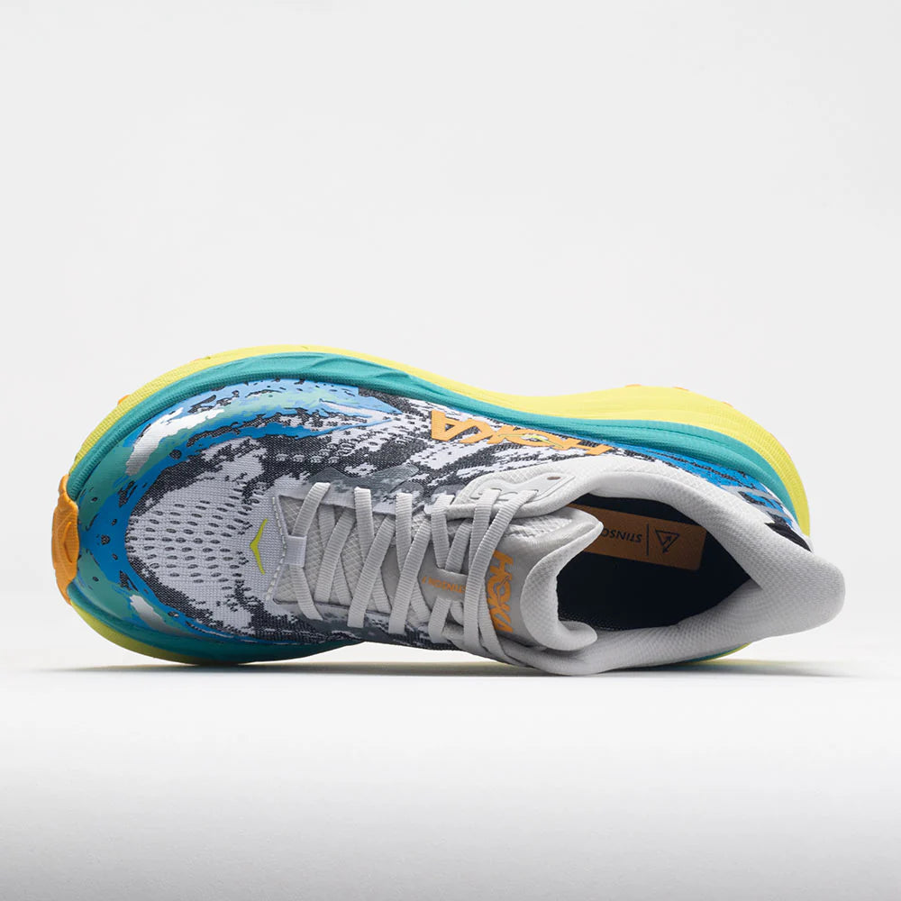 HOKA Stinson 7 Women's White/Evening Primrose